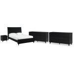 Danziar Queen Panel Bed, 2 Dressers and Nightstand - Image 2