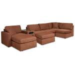 Modmax 6-Piece Sectional and 2 Ottomans