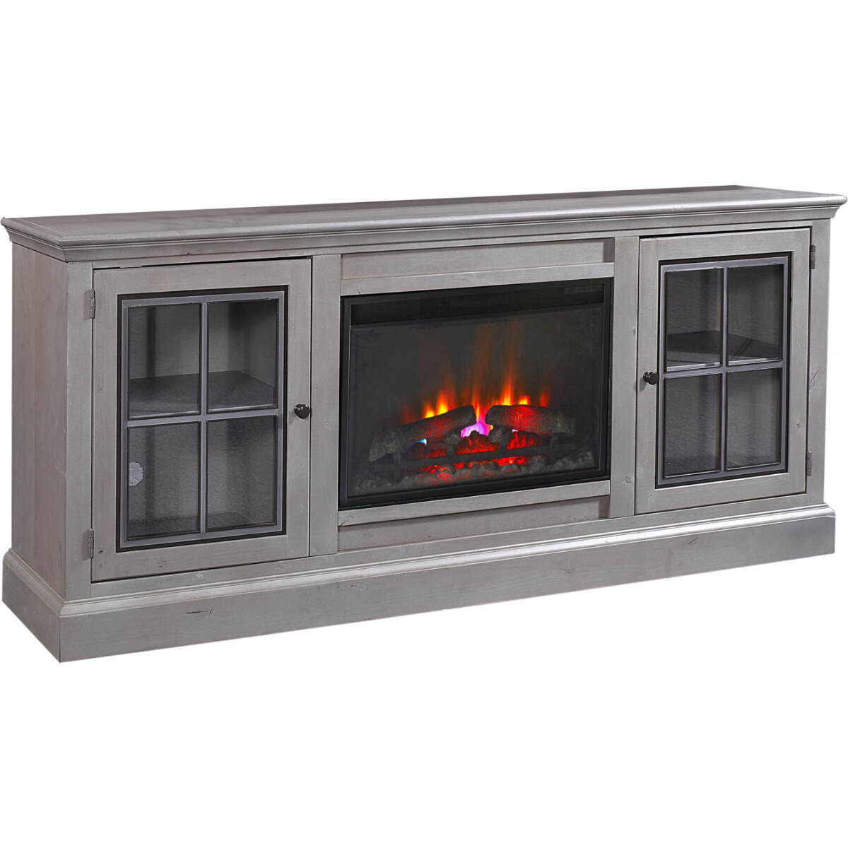 27775f79e3f3d6e7ccdcb354cf98b91e Churchill 76" Fireplace Console - Image 1
