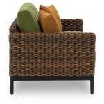 Horizon Hall Outdoor Loveseat with Cushion - Image 5