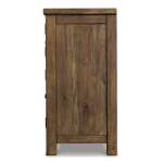 Moriville Counter Height Dining Table with 4 Barstools, Bench, and Server - Image 22