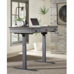 Oxford 60" Adj. Lift Desk Top (for Iuab-301-2) I07-360T-PEP - Image 6