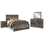 Wynnlow Queen Panel Bed, Dresser, Mirror and 2 Nightstands
