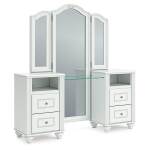 Kozlani Vanity, Mirror and Stool - Image 8