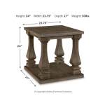 Johnelle Coffee Table and 2 End Tables - Image 8