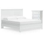 Bostwick Shoals King Panel Bed and Chest