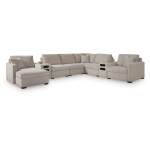 ModMax Luxe 8-Piece Sectional with Chaise and Audio Consoles