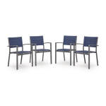 Rocky Creek Outdoor Sling Arm Chair (Set of 4)