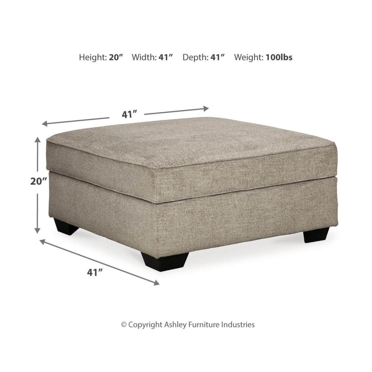 Bovarian Ottoman – Dungey's Furniture & Floors