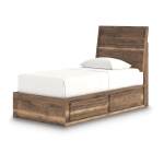 Chirason Twin Panel Bed with Storage, Dresser and Mirror - Image 16
