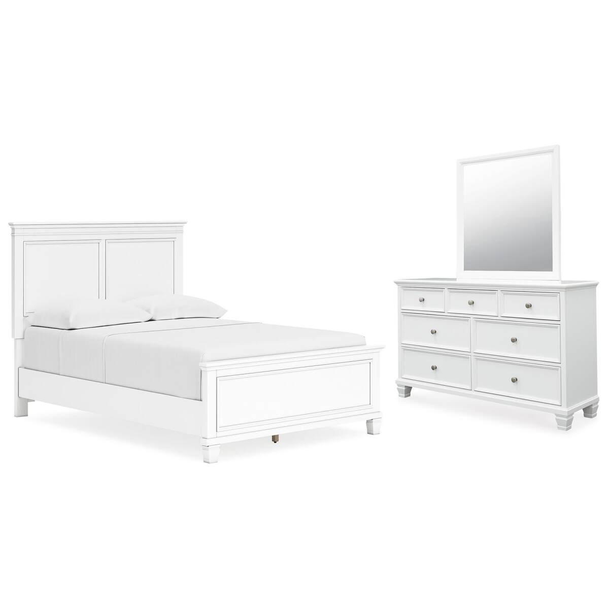 29de1a085d243861247ef847727d9dab Fortman Full Panel Bed, Dresser and Mirror - Image 1