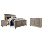 Lettner Queen Panel Bed, Dresser, and Nightstand