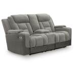 Mixed Motion Power Reclining Loveseat with Console - Image 2