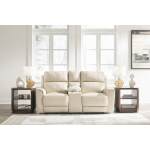 Dahlmoore Power Reclining Loveseat with Console - Image 3