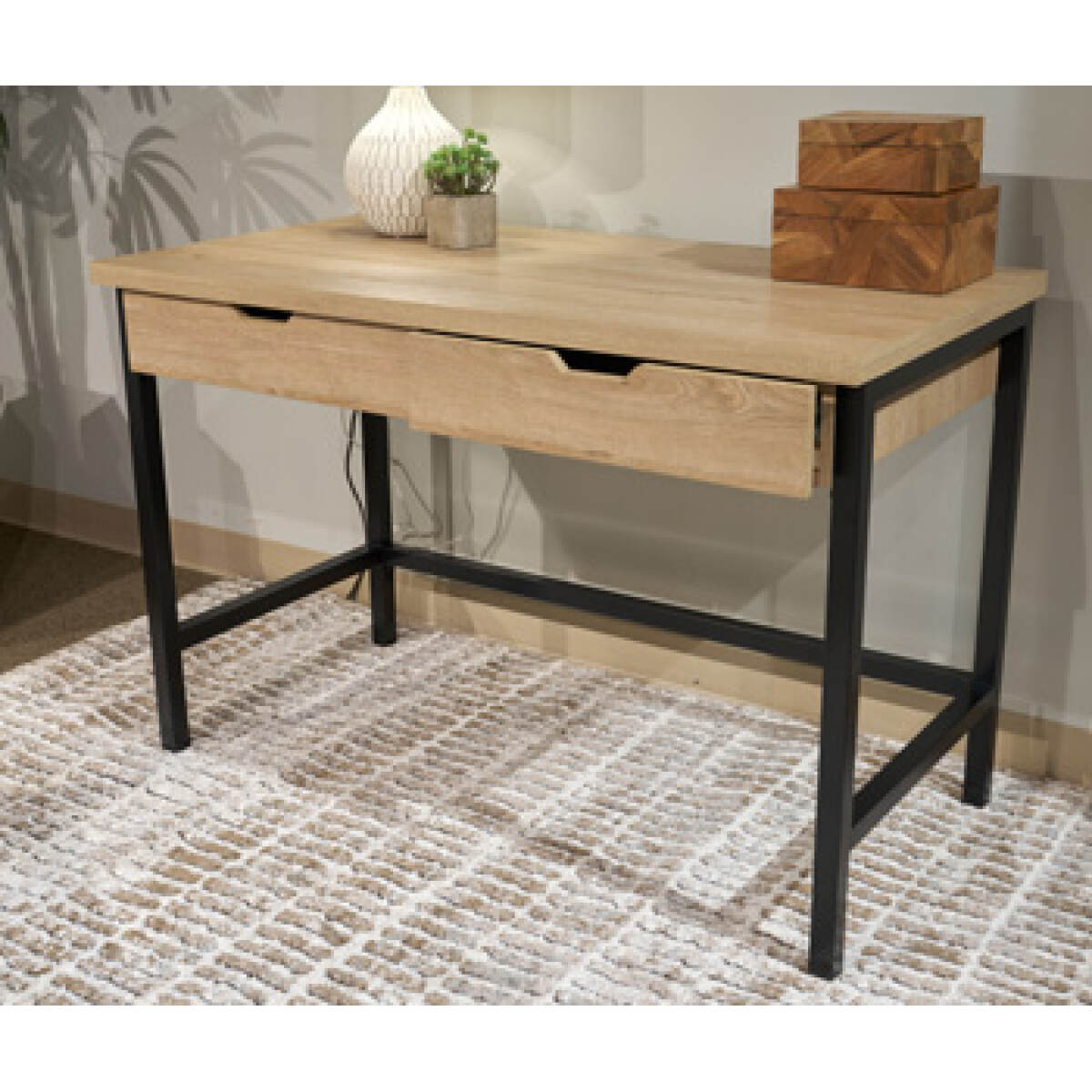 2ab75b1cc3858caf45c3b5036e6735f1 Vine Valley 46" Home Office Desk - Image 1