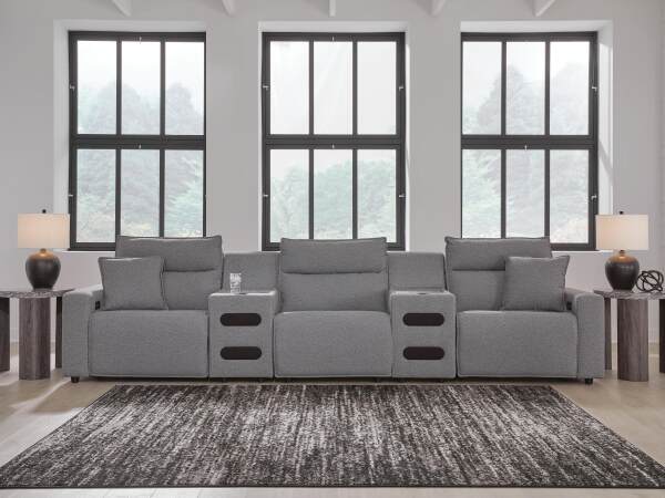 Modmax II 5-Piece Power Reclining Sectional with Audio Consoles - Image 3