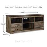 Trinell 63" TV Stand - Image 4