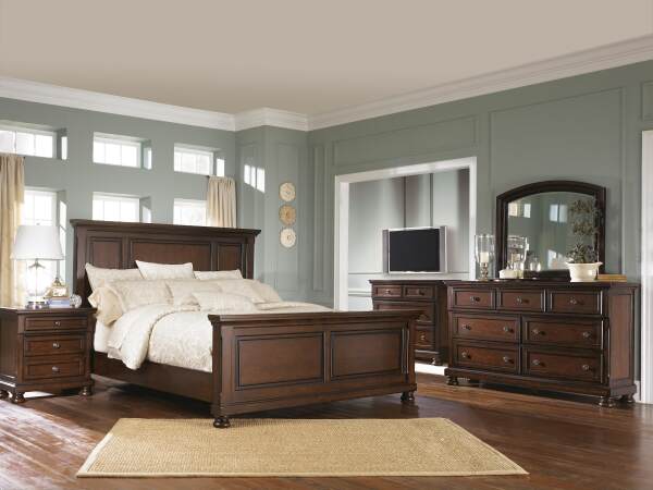 Porter King Panel Bed, Dresser and Mirror - Image 4