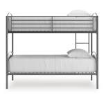 Lanceburg Twin over Twin Bunk Bed and 2 Mattresses - Image 6