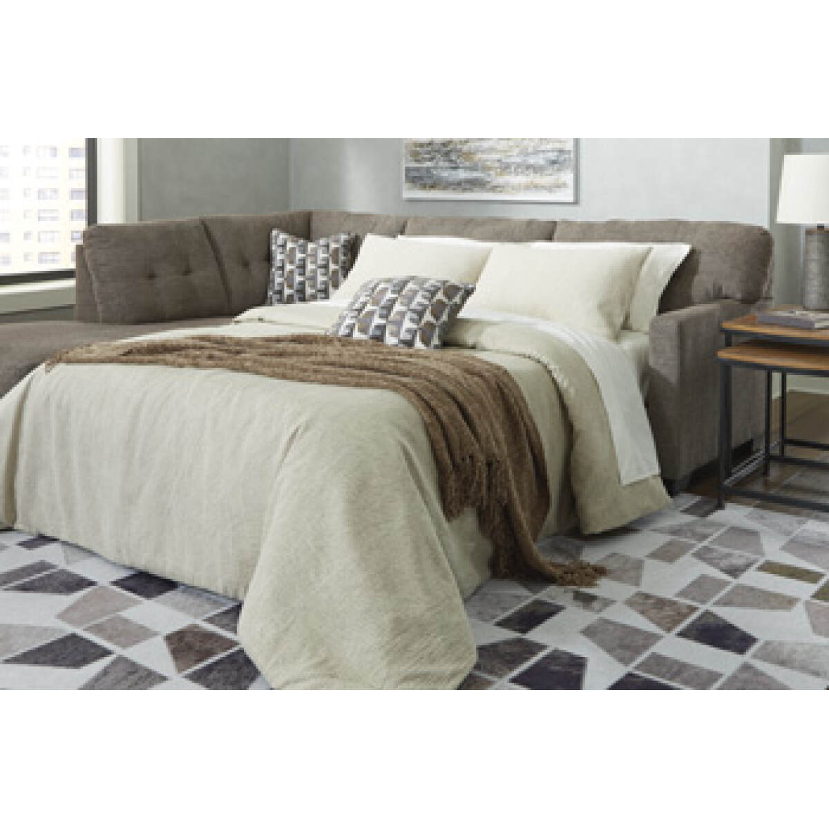 2b78aca1e74a2cd834d8bf83bfb86549 Mahoney Right-Arm Facing Full Sofa Sleeper - Image 1