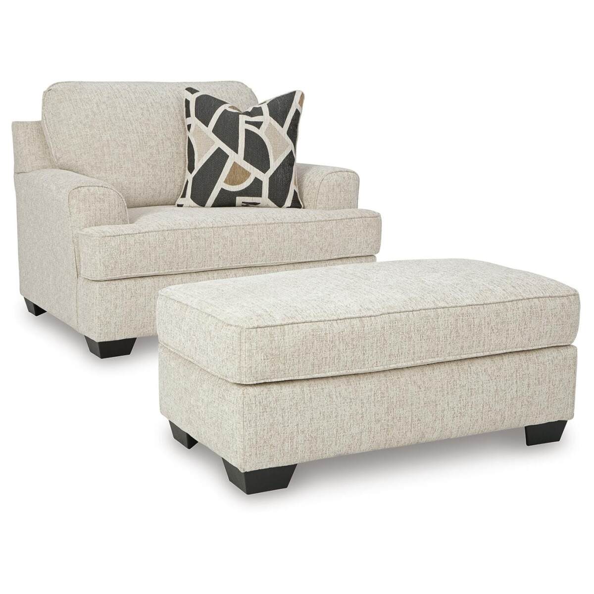 2b998c1d759d3083211e75312e2ac1df Heartcort Oversized Chair and Ottoman - Image 1