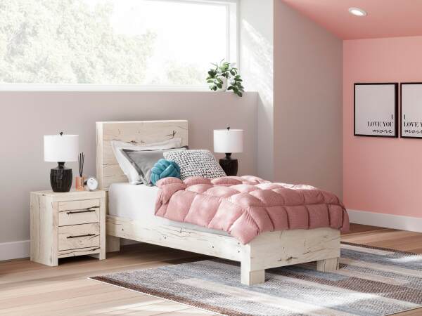 Lawroy Twin Panel Bed, Dresser and Mirror - Image 16
