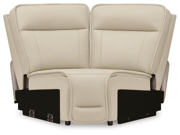 Double Deal 5-Piece Reclining Sectional with Console - Image 17