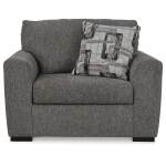 Gardiner Oversized Chair and Ottoman - Image 4