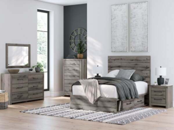 Graystorm Full Panel Storage Bed - Image 12