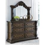 Maylee Queen Panel Bed, Dresser, Mirror, Chest and 2 Nightstands - Image 5