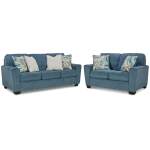 Cashton Queen Sofa Sleeper and Loveseat