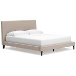 Cielden California King Upholstered Bed with Roll Slats - Image 2