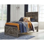 Wynnlow Twin Crossbuck Panel Bed