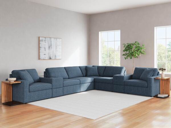 Modmax 8-Piece Sectional and Ottoman - Image 9