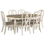 Realyn Dining Table and 6 Chairs