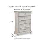 Robbinsdale Twin over Full Bunk Bed, Dresser and Chest - Image 18