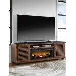 Kallari 84" TV Stand with Electric Fireplace - Image 3