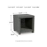 Elite Park Outdoor End Table - Image 8