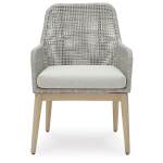 Seton Creek Outdoor Dining Arm Chair (Set of 2) - Image 5