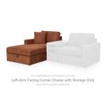 Modmax Left-Arm Facing Corner Chaise with Storage - Image 3