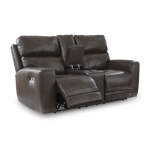 Crossplex Power Reclining Loveseat with Console