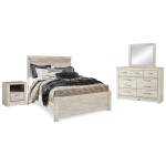 Bellaby Queen Panel Bed, Dresser, Mirror, and Nightstand
