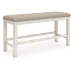 Robbinsdale Counter Height Extension Dining Table, 6 Barstools and Bench - Image 2