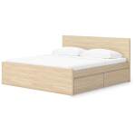 Onita Queen Panel Platform Bed with 2 Side Storage - Image 5