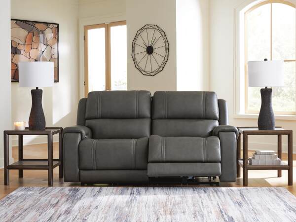 5Z - Pittson 2-Piece Power Reclining Sectional Loveseat - Image 4