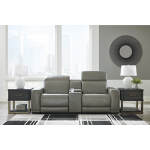 Correze 3-Piece Power Reclining Sectional Loveseat