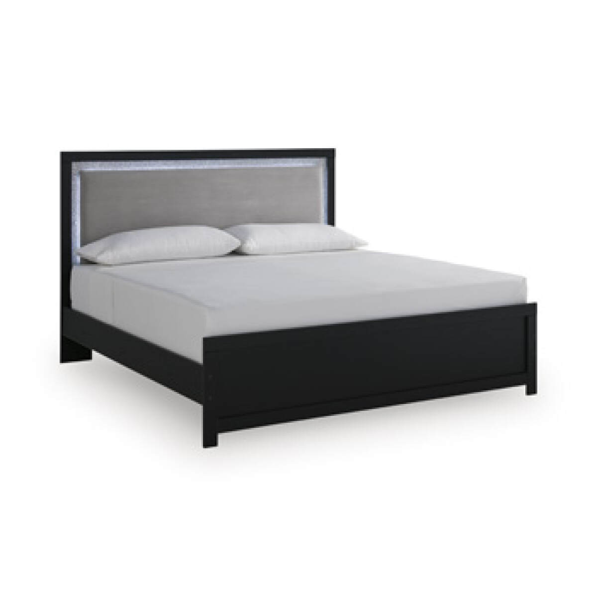 2f25f1632e97c1962412e60ce3ee8f3a Maeling King Upholstered Panel Headboard - Image 1