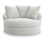 Cuddle Plush Oversized Swivel Accent Chair - Image 4