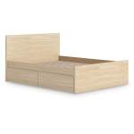 Onita Full Panel Platform Bed with 2 Side Storage - Image 5