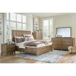 Cabalynn California King Panel Bed with Storage, Dresser and Mirror - Image 16